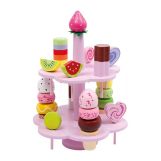 SmallFoot TRAY sada drevených cukríkov 3312